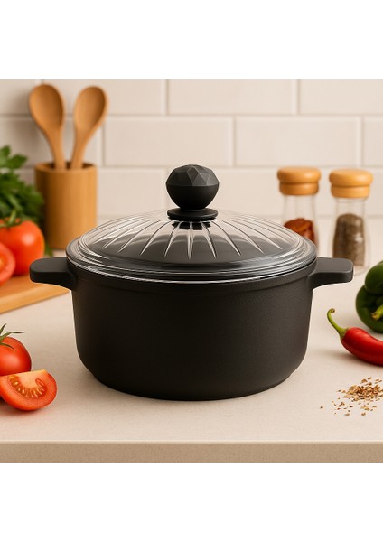 Kristal Derin Tencere 20 cm