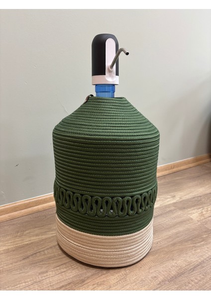 Chic Damacana Kılıfı Jüt Hasır Görünümlü, Desenli Damacana Kılıfı indirimleri