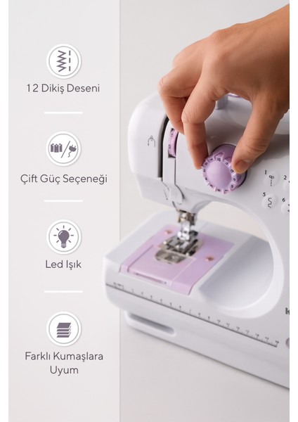 Dikiş Makinesi Hsewm-01 modelleri