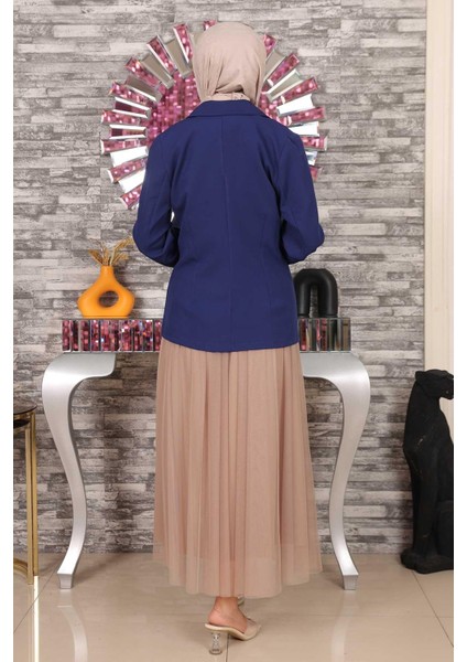 Ceketli Eteği Tül Takım Indigo MSW19151 indirimleri