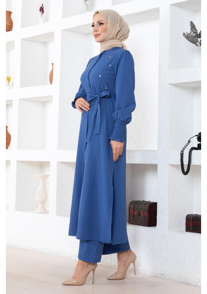 Inci Detaylı Takım Indigo 19360 modelleri