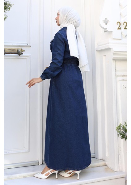 Beli Lastikli Kot Ferace Koyu Mavi MSW19228 fırsatları