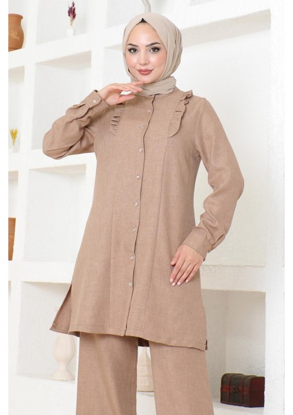 Fırfır Detaylı Takım Taba MSW19224 fiyatları