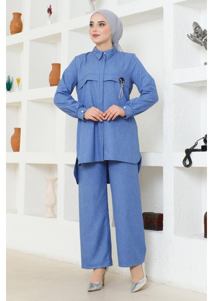 Arması Zincirli Takım Mavi 19206 modelleri