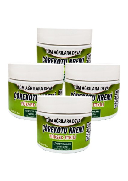 Çörek Otu Kremi 150 ml Teskin Kremi 4 Adet