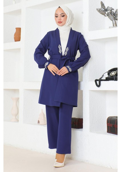 Taş Detaylı Takım Indigo MSW19203 modelleri