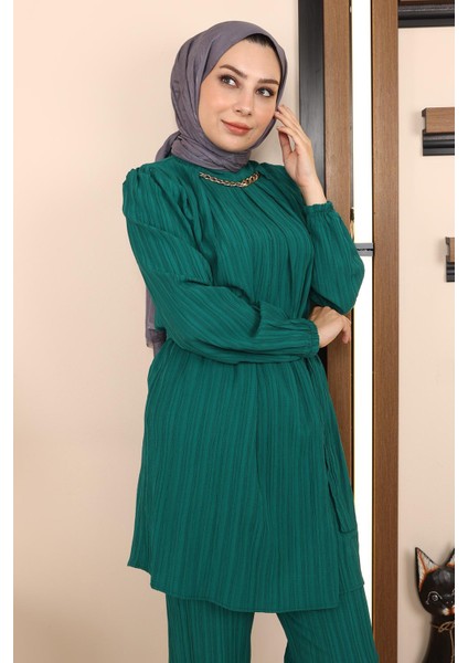 Zincir Detaylı Takım Zümrüt MSW19140 fiyatları