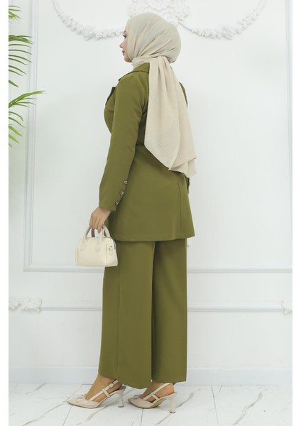 Ceketli Takım Haki 19005 fırsatları