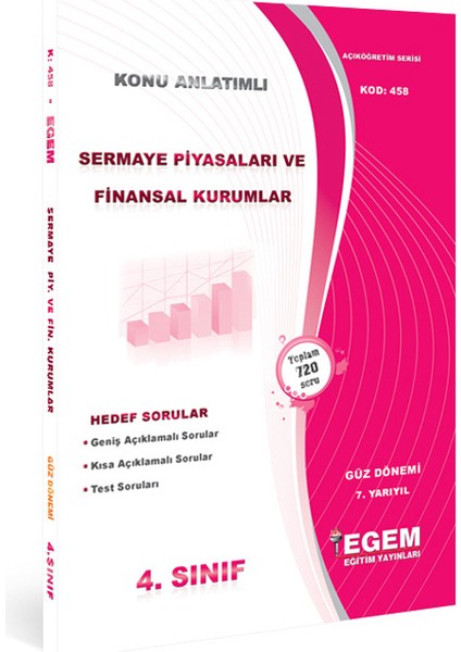 Aöf 4. Sınıf Sermaye Piyasası ve Finansal Kurumlar Güz Dönemi Konu Anlatımlı Soru Bankası