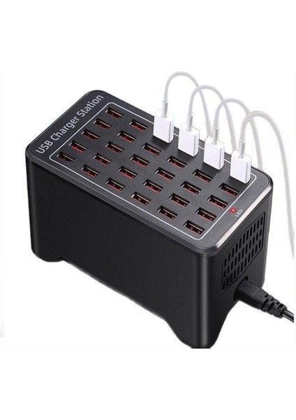 30 Port Çoklu USB Şarj Istasyonu 5V-10A 150W 30 Lu USB Şarj Cihazı modelleri