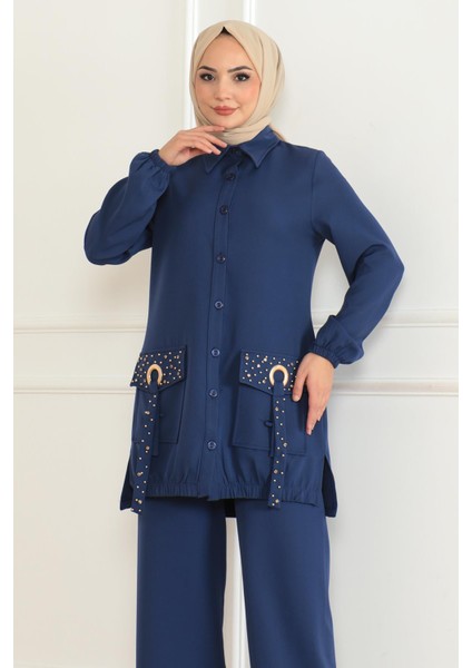 Cep Detaylı Takım Indigo 19229 fiyatları