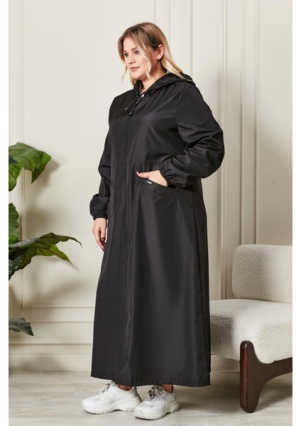 Kadın Büyük Beden Tam Boy Trenç fırsatları