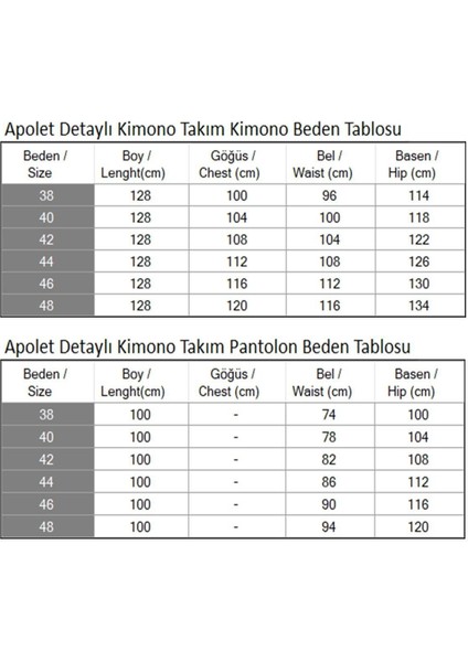 Apolet Detaylı Kimono Takım Indigo 19253 indirimleri