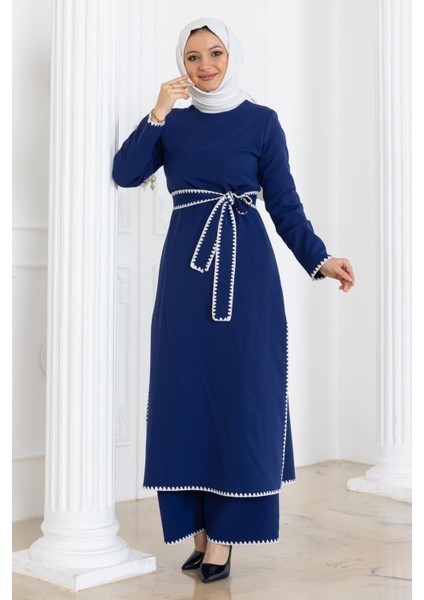 Çoban Dikişli Kemerli Takım Indigo MSW19365 modelleri