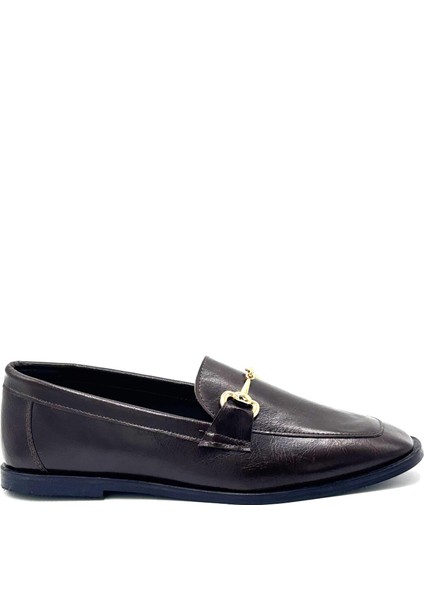 Mis Toka Detaylı Günlük Kadın Babet Kahve modelleri