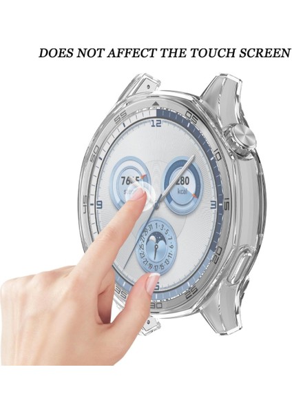 Huawei Watch Gt 6 46MM Silikon Parlak Renkli Ekran Koruyuculu Kasa Koruyucu (42MM Değildir) indirimleri