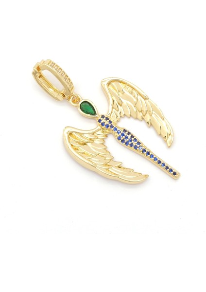 Ajda Charm Çelik Altın Kaplama Kadın Melek MODEL-CHR-111 modelleri