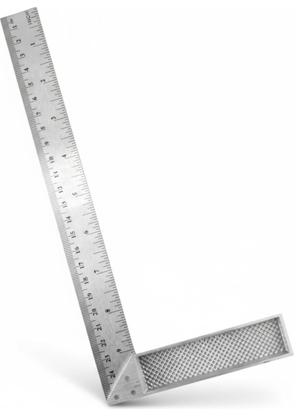 Alüminyum 25 cm 10 Inch Kaynakçı L Gönye Marangoz Fayansçı Kaynakçı L Cetveli fırsatları