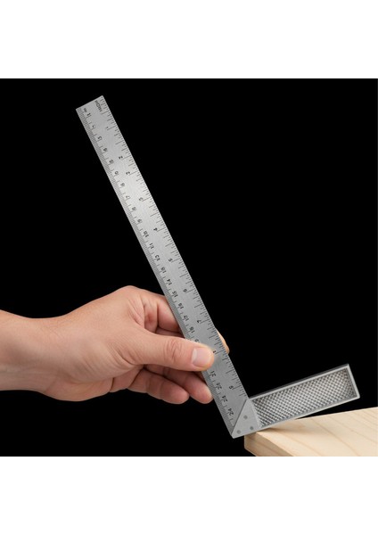 Alüminyum 25 cm 10 Inch Kaynakçı L Gönye Marangoz Fayansçı Kaynakçı L Cetveli modelleri
