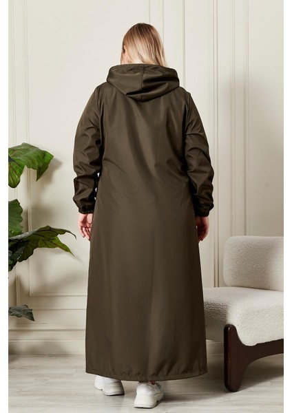 Kadın Büyük Beden Tam Boy Trenç fırsatları