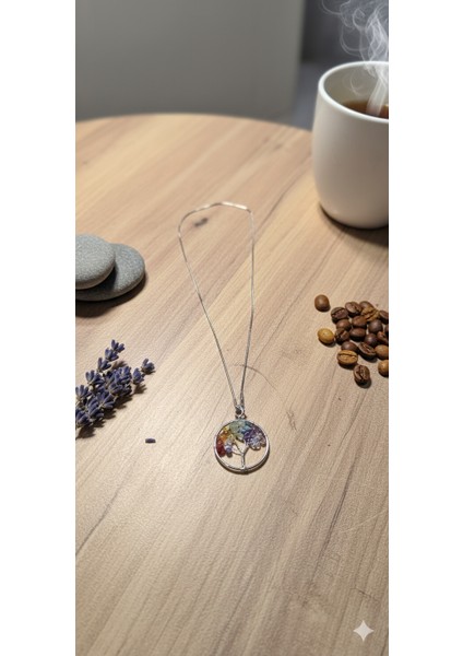 Hayat Ağacı Çakra Kolye - Şifa ve Denge Sembolü - Bijuteri Kolye fırsatları