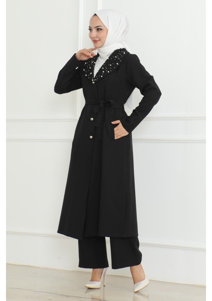 Inci Detaylı Takım Siyah MSW19216 modelleri