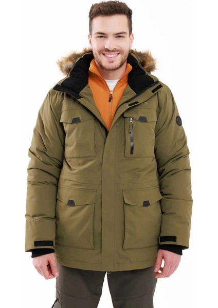 Saalbach Erkek Down Ceket Mont Yeşil