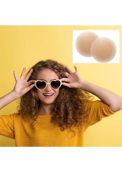® Silikon Göğüs Ucu Kapatıcı Gizleyici Bant Aparat Nipple Pad fırsatları