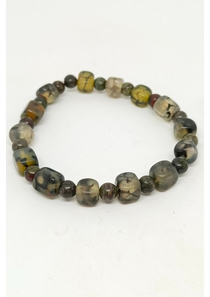 Dumanlı Kuvars Doğal Taşlı Bileklik