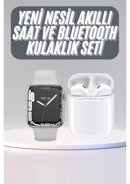 Akıllı Saat Kulaklık Hediyeli Uyku ve Sağlık Takibi Yapabilen Uzun Ömürlü fiyatları