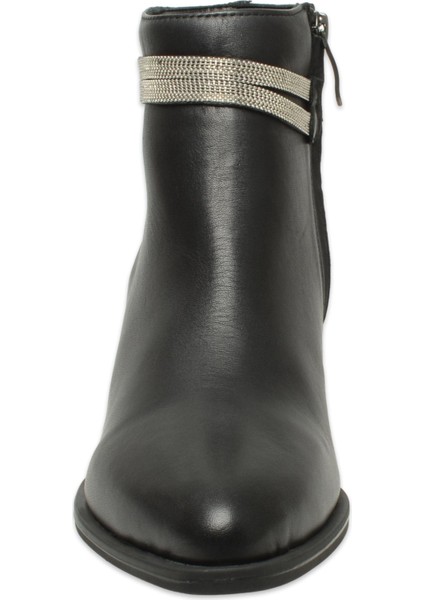 D25KB-4315 Günlük Topuklu Siyah Kadın Bot modelleri