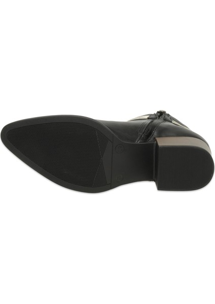 D25KB-4315 Günlük Topuklu Siyah Kadın Bot indirimleri