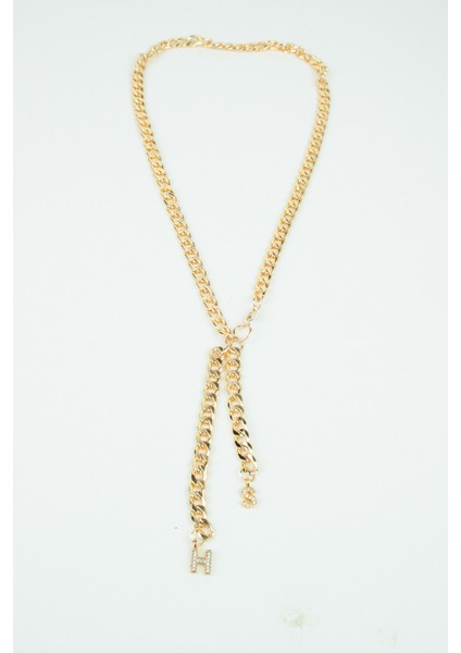 Kişiselleştirilebilir Harfli Gold Zincir Kolye fırsatları