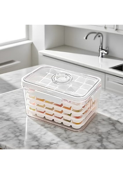 Büyük Kapasiteli Buz Yapma ve Saklama Kabı