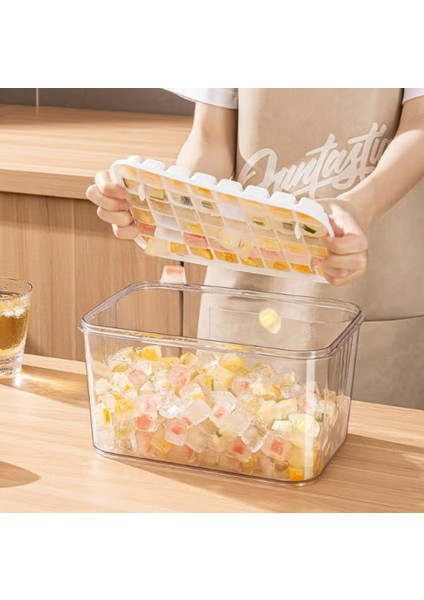 Büyük Kapasiteli Buz Yapma ve Saklama Kabı