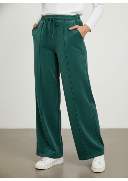 Çımalı Taylor Pantolon-Zümrüt Yeşili