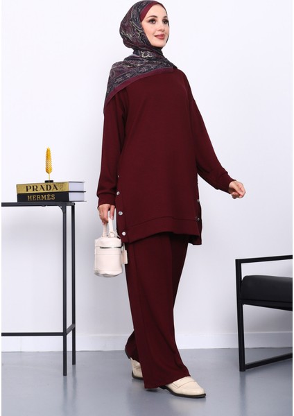 Mürdüm Bisiklet Yaka Çıtçıt Detaylı Modal Takım fiyatları