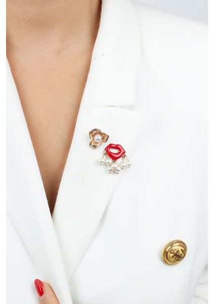 Inci Detay Yaka Iğnesi Ikili Set fiyatları