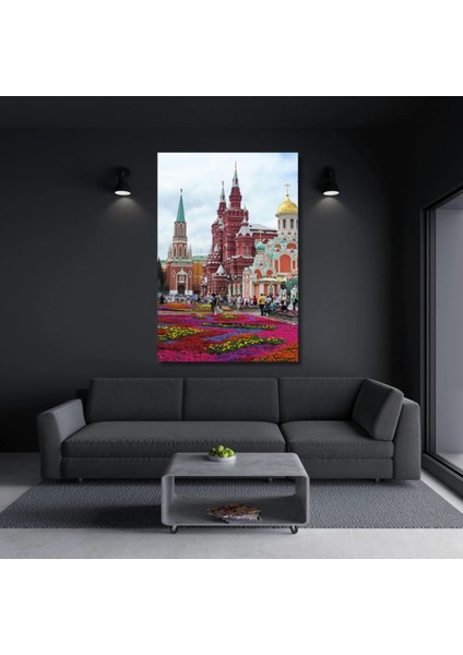 Hd Digatal Baskı Moskova Moscow Kanvas Tablo