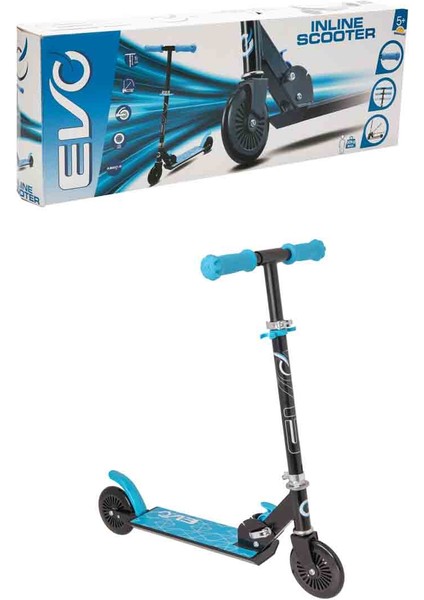 Evo 2 Tekerlekli Inline Mavi Scooter