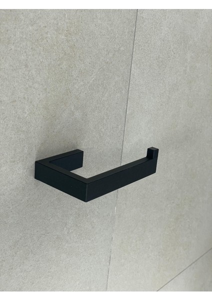ArtPera3D Minimalist Siyah Tuvalet Kâğıdı Tutucu | Mat Siyah Modern Duvar Tipi Askı | Banyo Aksesuarı modelleri