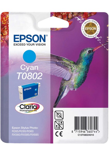 T0804-C13T08044020 Sarı Orijinal Kartuş-C Grade