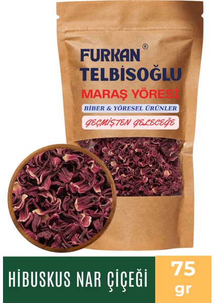 Hibiskus Nar Çiçeği Otu -(Bitkisi Şifalı Bitkiler ) 75GR