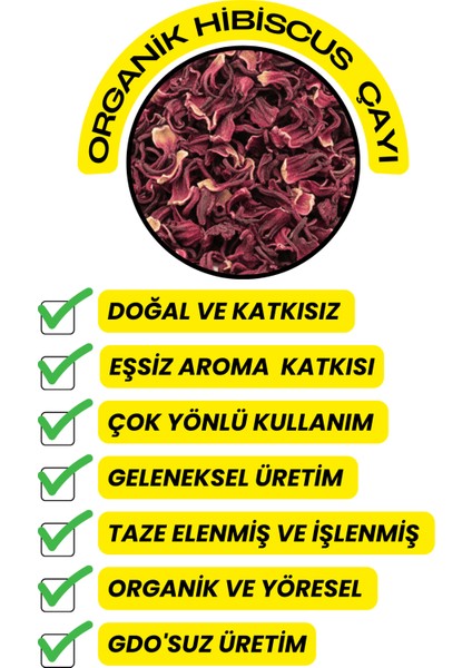 Hibiskus Nar Çiçeği Otu -(Bitkisi Şifalı Bitkiler ) 75GR fırsatları