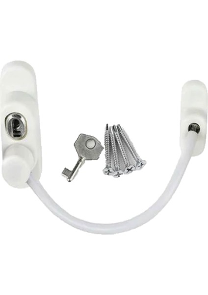 BEYAZ HALATLI ANAHTARLI EMNİYET KİLİT