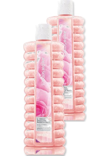 Senses Lamour Sunrise Banyo Köpüğü - 500ML Ikili Set