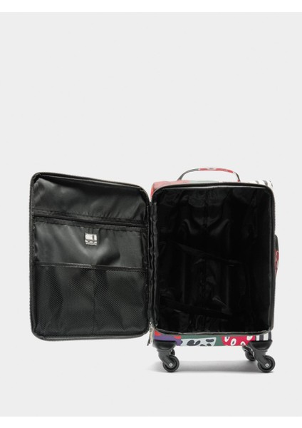 Desenli Teknik Kumaş Seyahat Valizi indirimleri