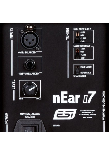 Near I7 | Top Quality 7'' Studio Reference Monitor | Tek modelleri