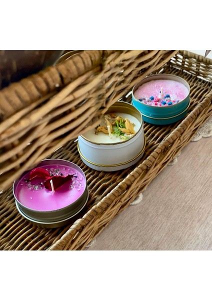 Hindistan Cevizi Aromalı Meditasyon Mumu 3'lü Set modelleri