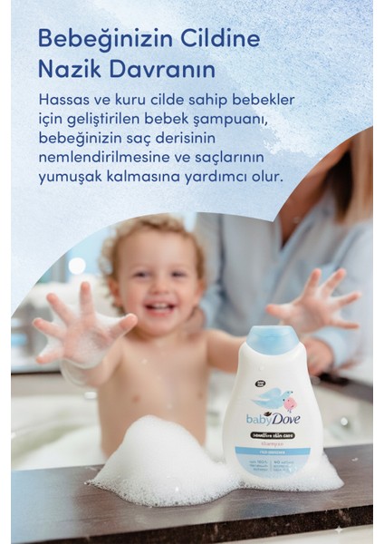 Atopik Ciltler Için Kaşıntı Önleyici Ekstra Hassas Ciltler Için Bebek Banyo Bakım Seti modelleri